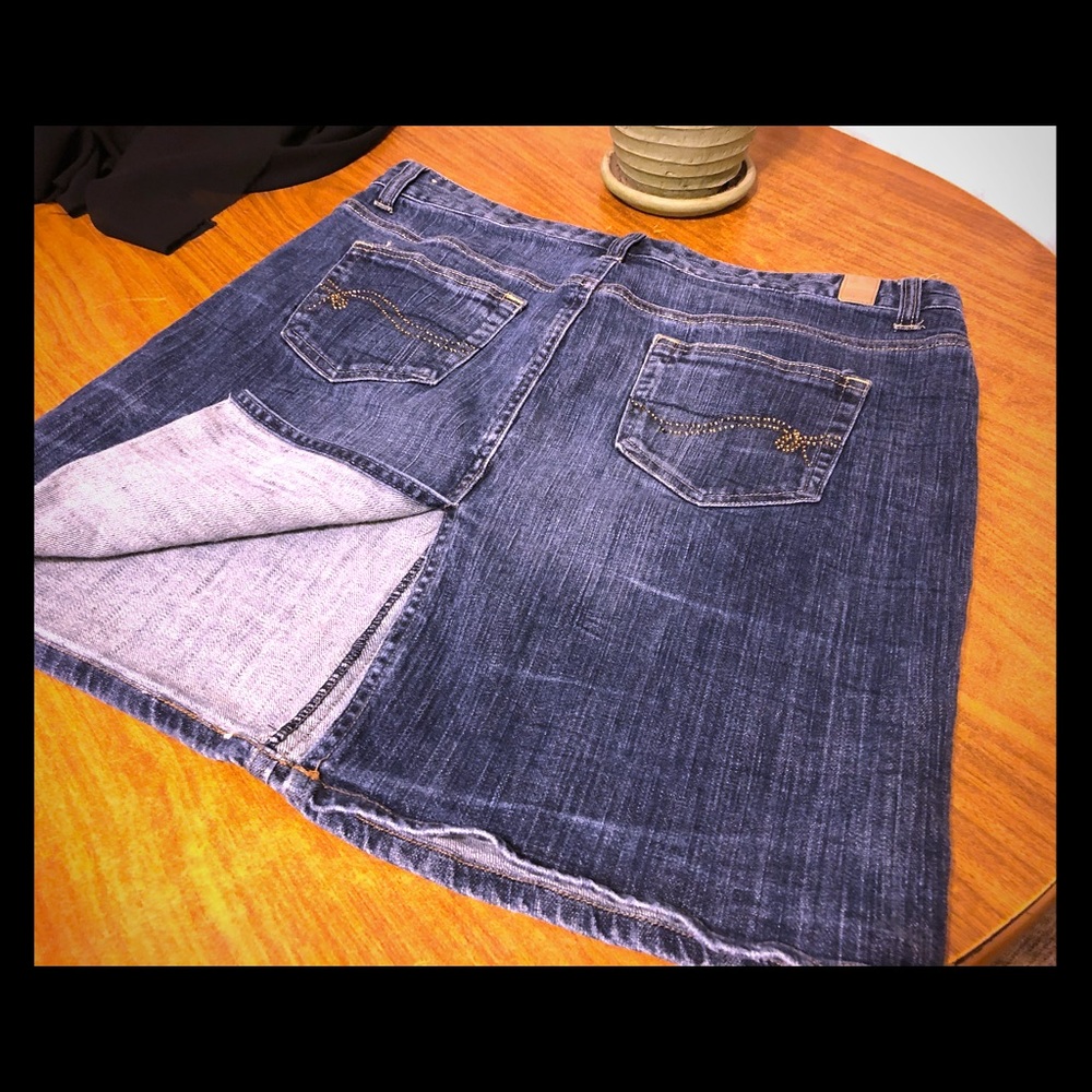 Jean skirt